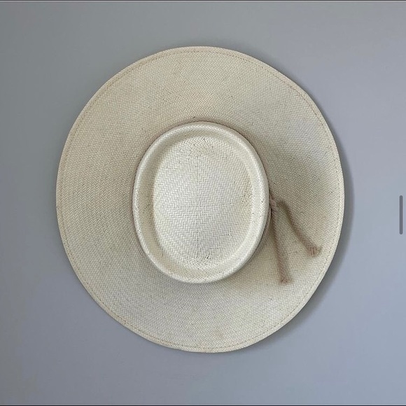 Gigi Pip Bre Pork Pie Straw Hat - Picture 5 of 8